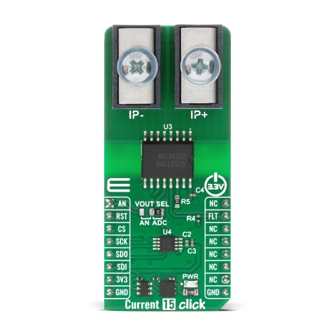 Current 15 Click - ±50A TMR Current Sensor | MIKROE-6665