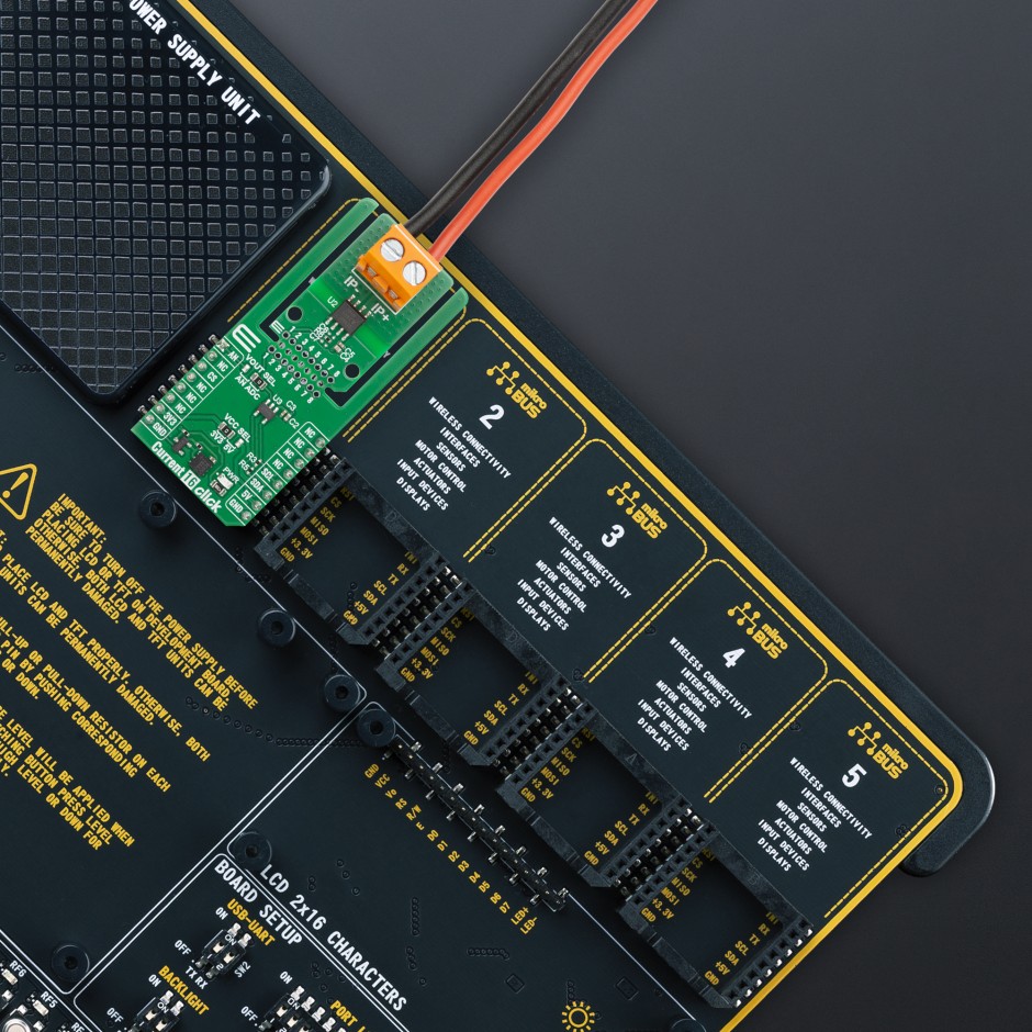Sensor For Click Current 16 Click - 500kHz TMR Current Sensor | MIKROE-6790