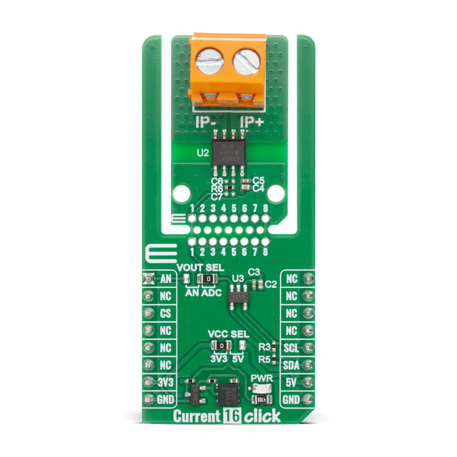 Current 16 Click - 500kHz TMR Current Sensor | MIKROE-6790