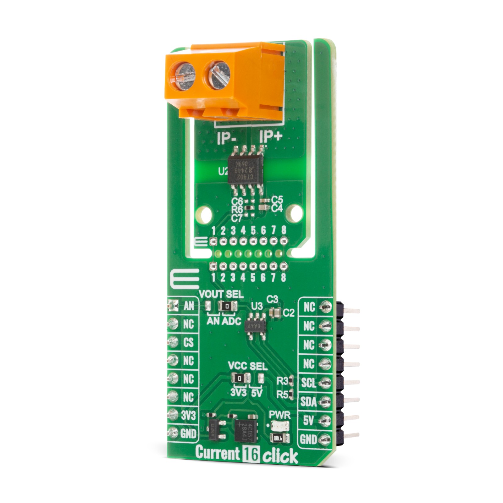 Current 16 Click - 500kHz TMR Current Sensor | MIKROE-6790
