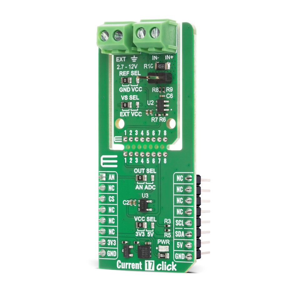 Current 17 Click - Differential Current Amplifier | MIKROE-6819