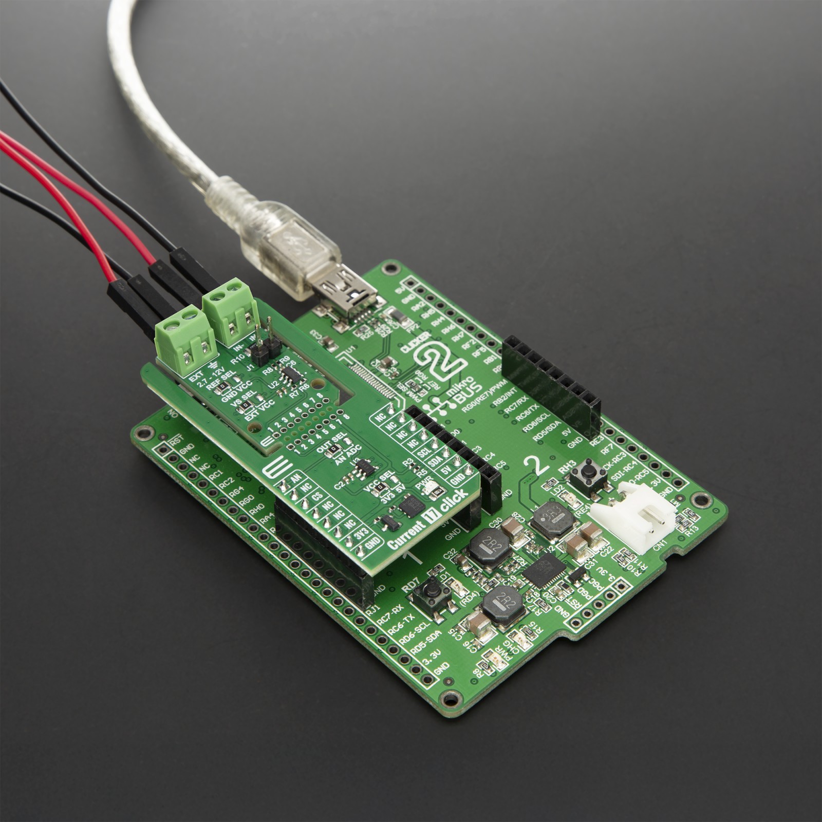 Current 17 Click - Differential Current Amplifier | MIKROE-6819