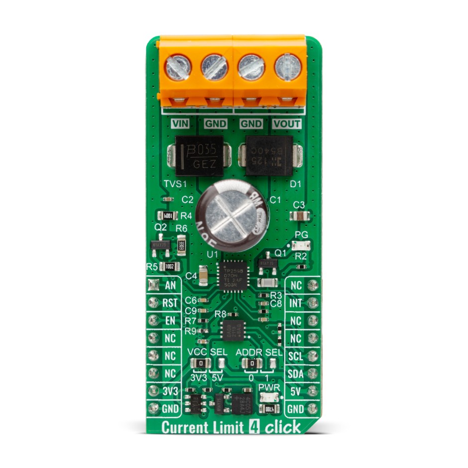 Current Limit 4 Click - 3mΩ smart eFuse | MIKROE-5900
