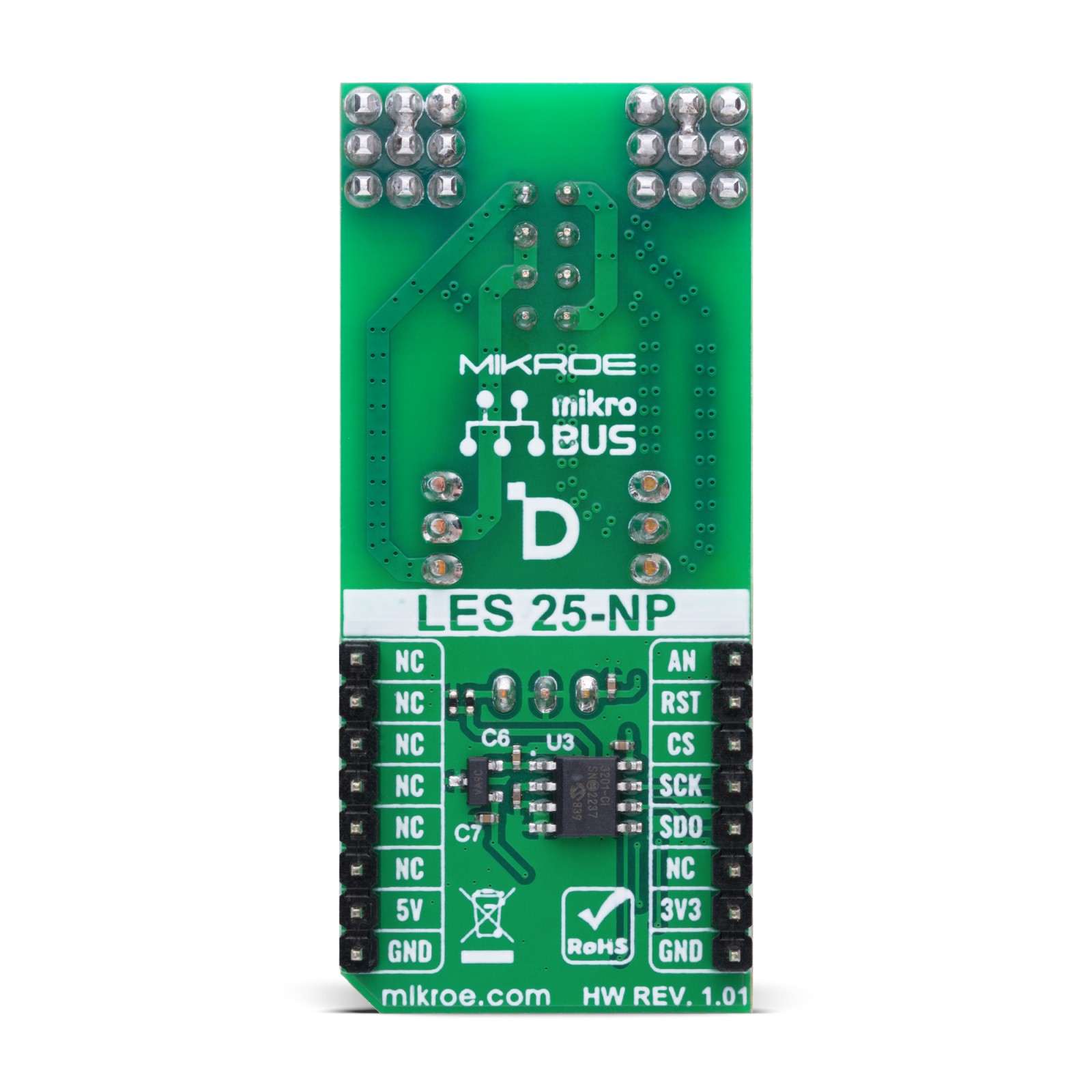 Current Sens Click - AC/DC/pulsed current measurement | MIKROE-6644