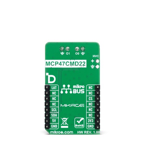 Dac20 DAC 20 Click - 12-bit Dual DAC | MIKROE-6825