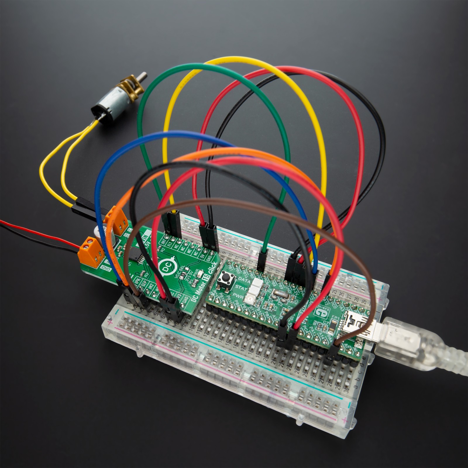 DC Motor 15 Click