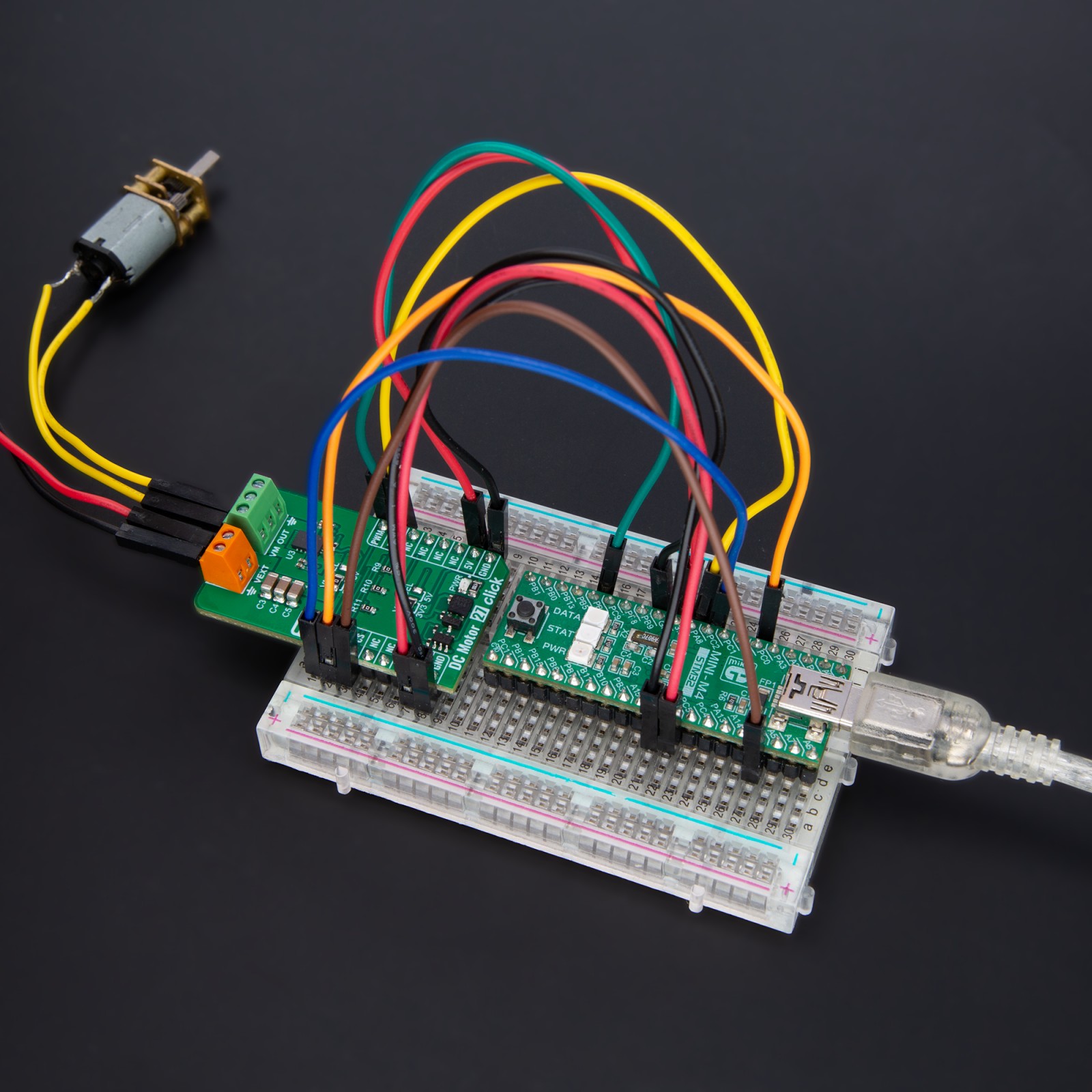 DC Motor 27 Click