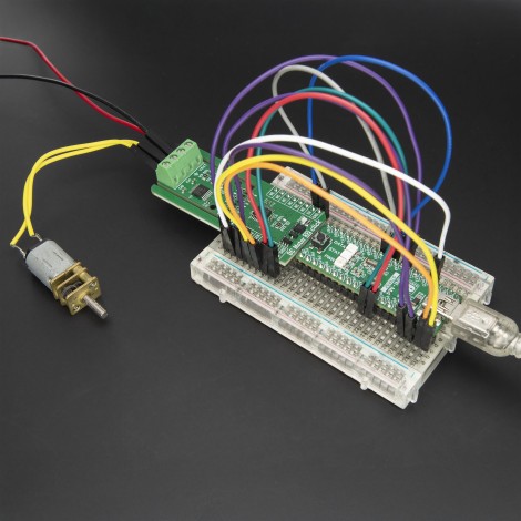 DC Motor 32 Click - MOTIX™ Full-Bridge IC | MIKROE-6832