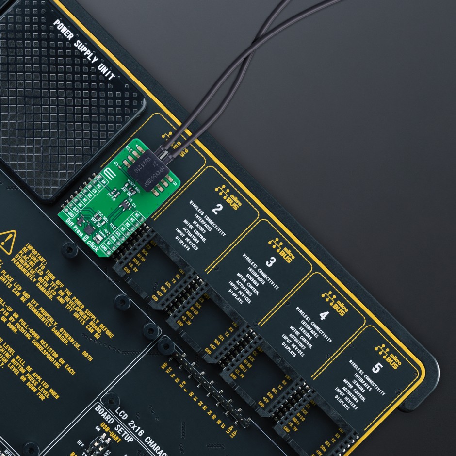 Diff Press 5 Click - Differential pressure measurement using MPXV5010DP ...