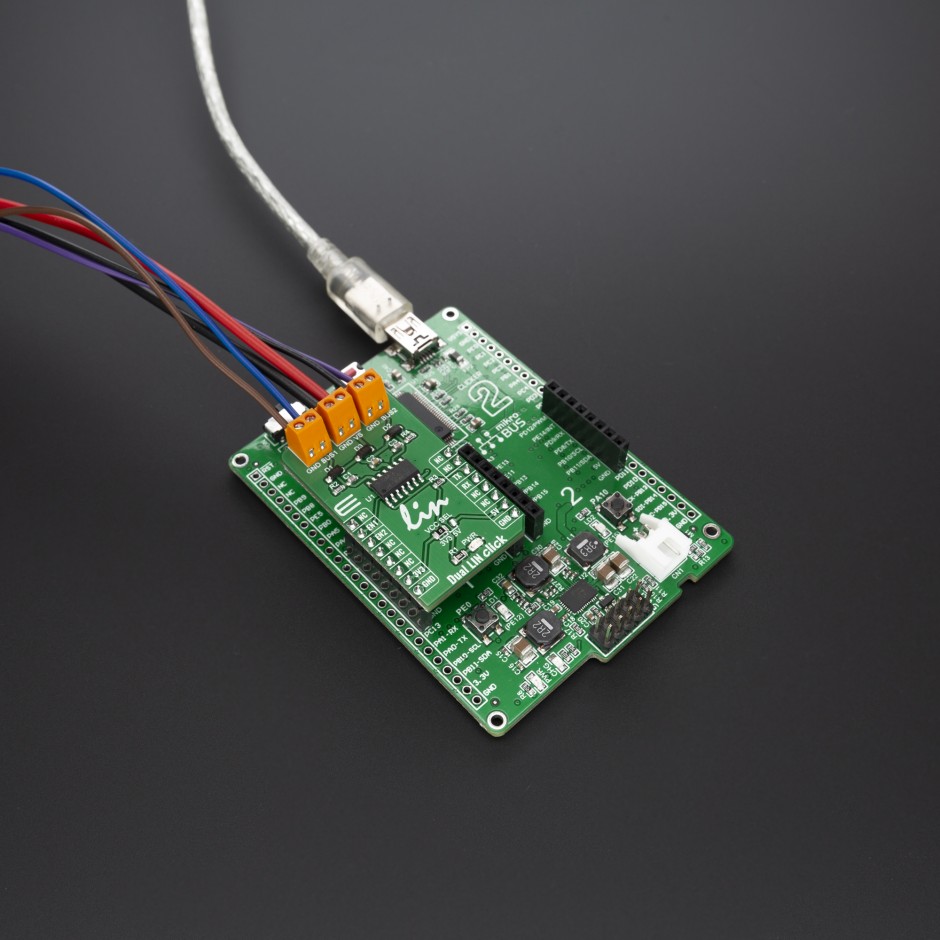 TLE7268SKXUMA1 Dual LIN Transceiver – Dual LIN Click for Automotive ...