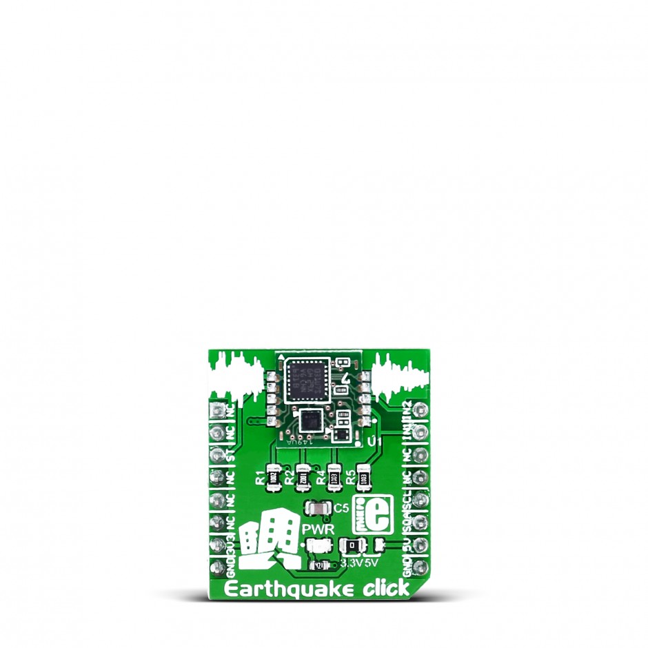 Earthquake Click Board - MikroElektronika