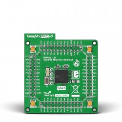EasyMx PRO v7 for Tiva C Series MCU card with TM4C129XNCZAD