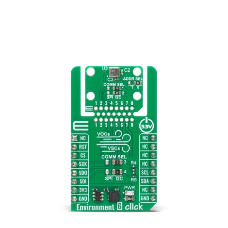 Shop Click Boards Sensors Environmental Environment 6 Click Front