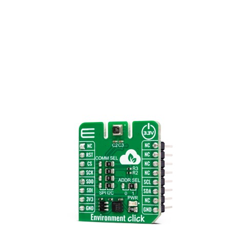Sensor For Click Environment click - measures temperature, relative humidity, pressure ...