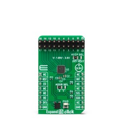 Expand 15 Click | TCAL6416 16-Bit I²C/SMBus I/O Expander