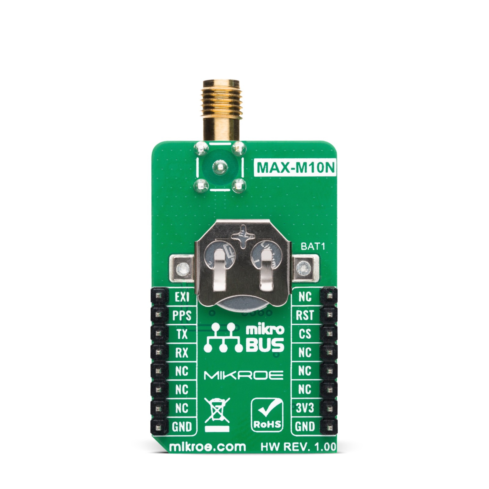 GNSS MAX 3 Click - Standard-Precision GNSS | MIKROE-6786
