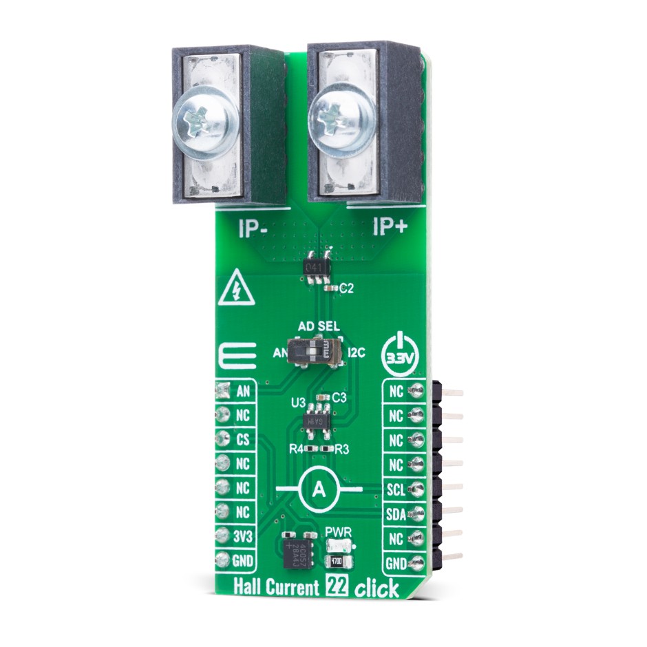 Hall Current 22 Click - Hall effect current sensor | MIKROE-6632