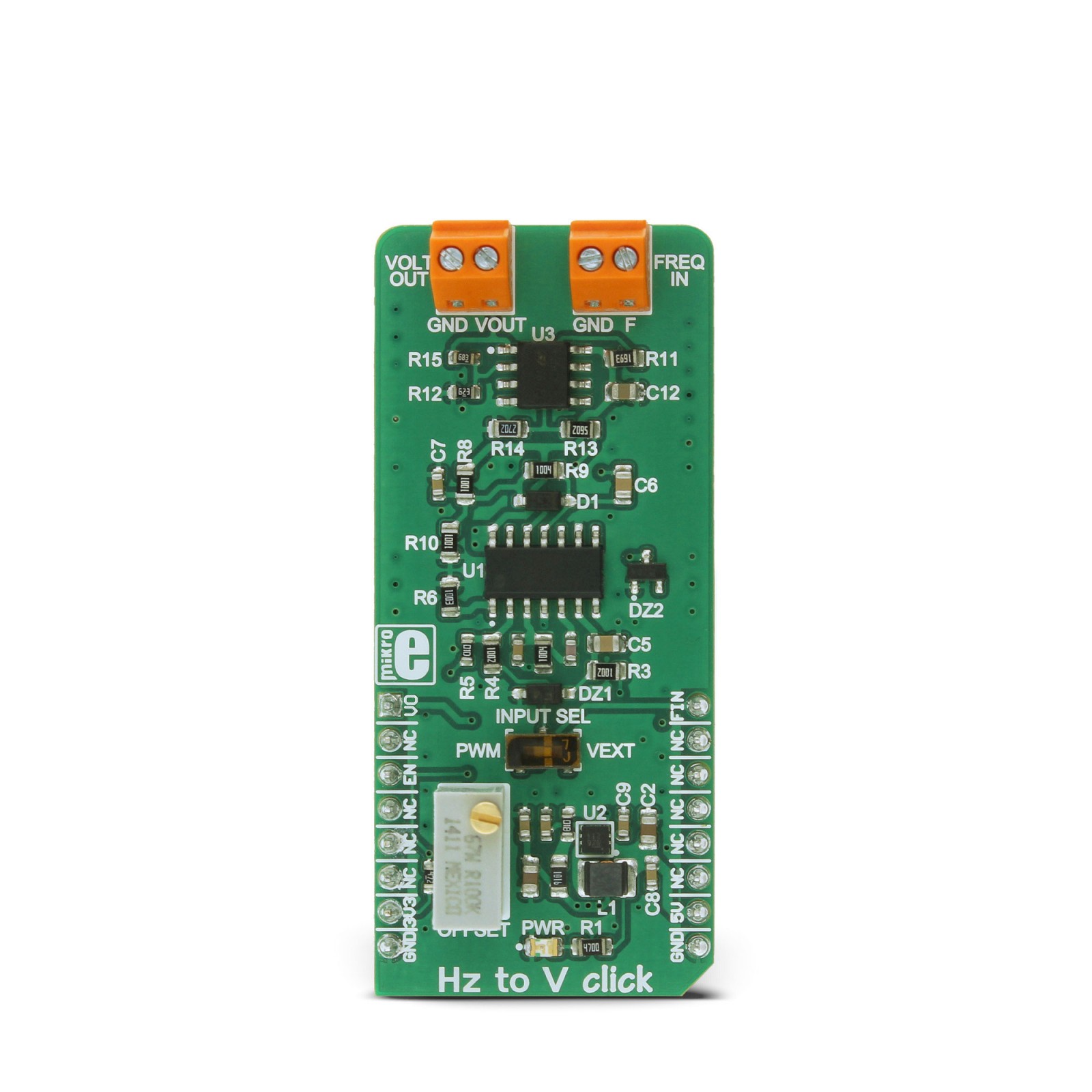 Hz to V click | MikroElektronika