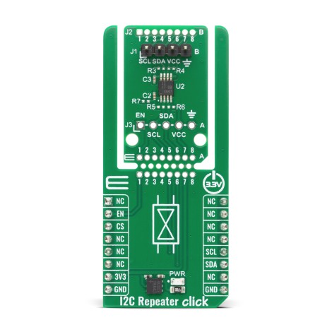 Shop Click Boards Interface I2C I2C Repeater Click Front