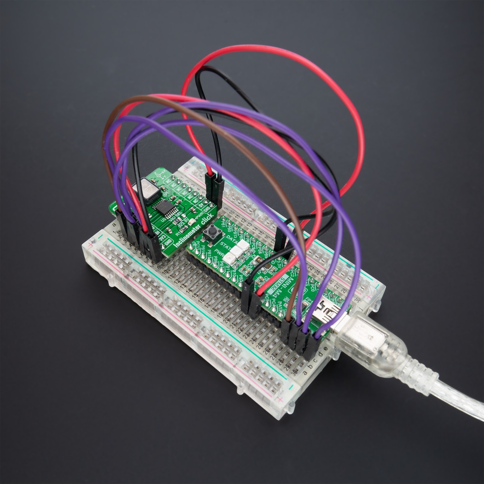 Motion Sensor Inclinometer Inclinometer Click