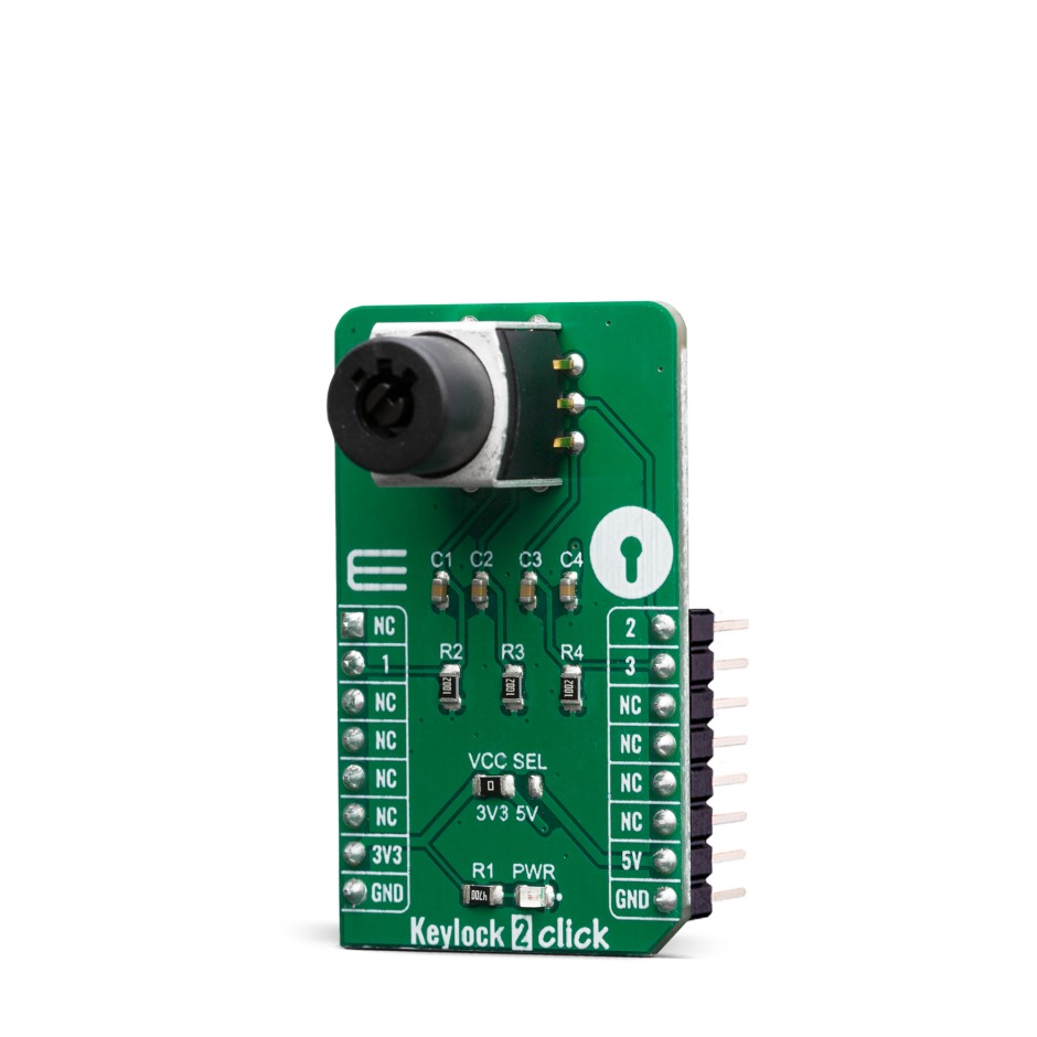 Click Lock Module KeyLock 2 click | Mikroe