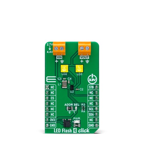 LED Flash 4 Click