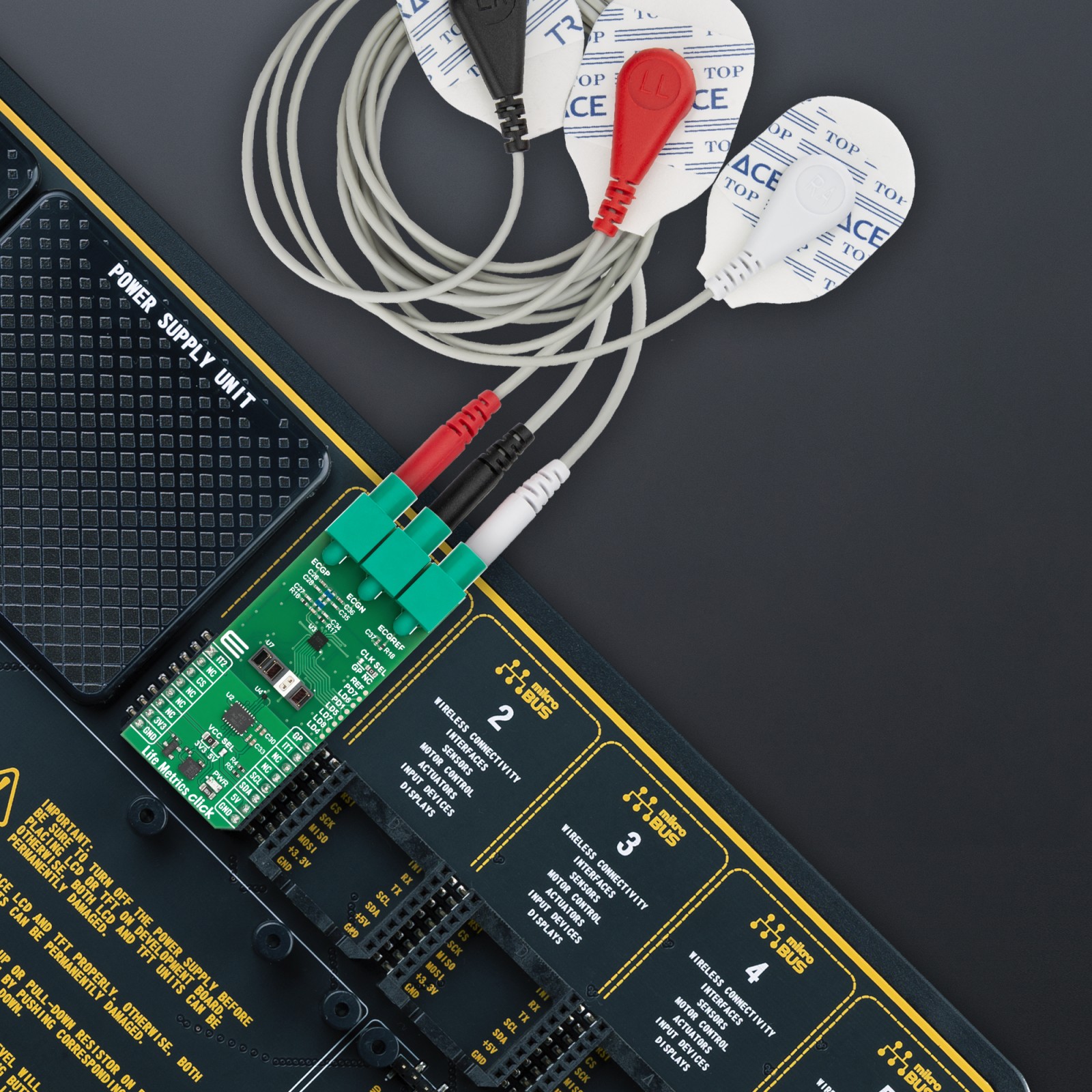 Life Metrics Click - Multi-Vital Sign Monitoring | MIKROE-6851