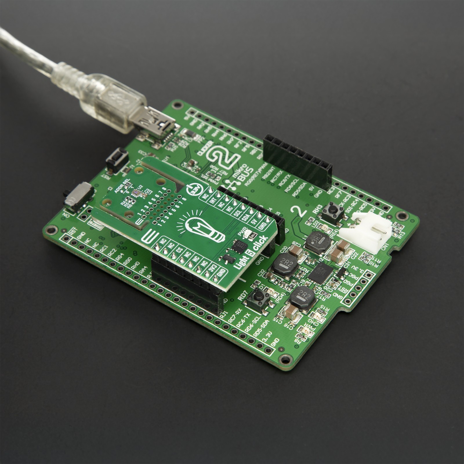 Click Sensor Light Light 5 Click - 2-Ch ALS Sensor | MIKROE-6905