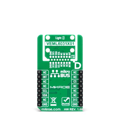 Click Sensor Light Light 6 Click - 172klx Ambient Light Sensor | MIKROE-6942
