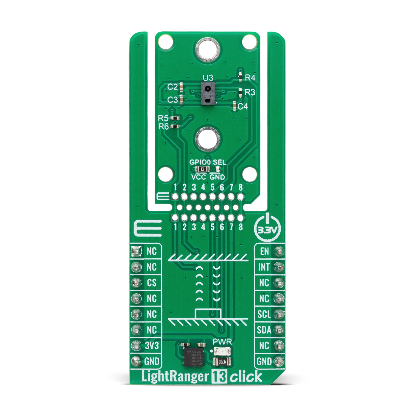 LightRanger 13 Click - ToF-based distance measurement | MIKROE-6479