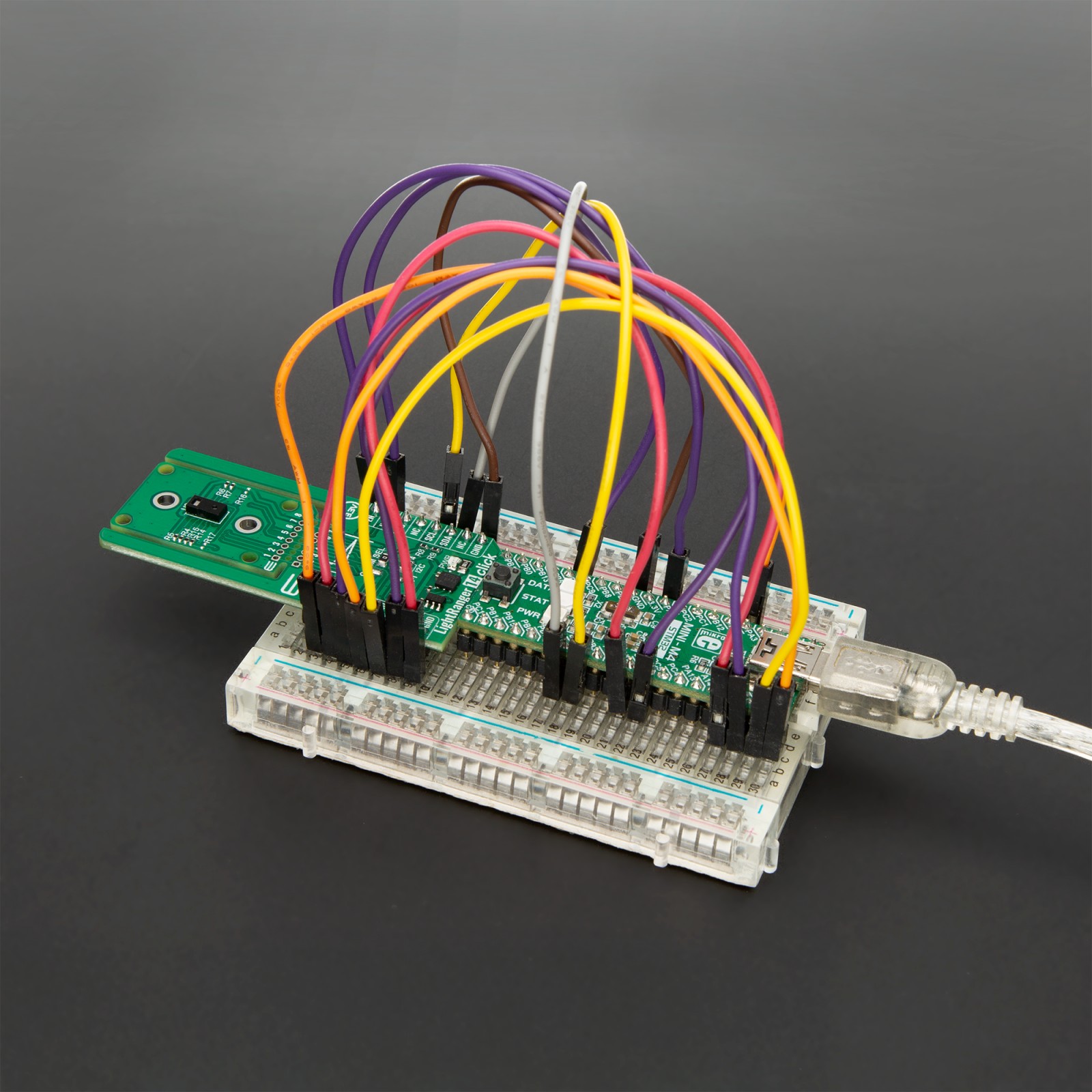 LightRanger 14 Click - Multi-zone dToF sensor | MIKROE-6747