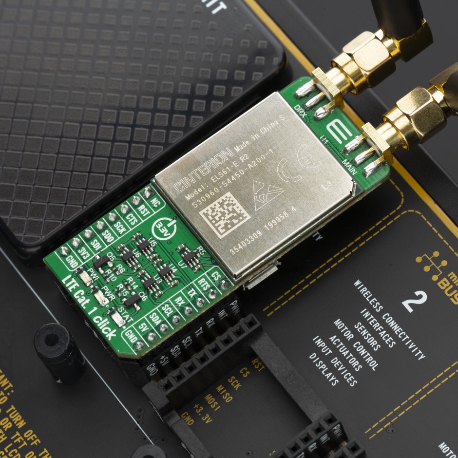 LTE Cat.1US click (for United States) Mikroe