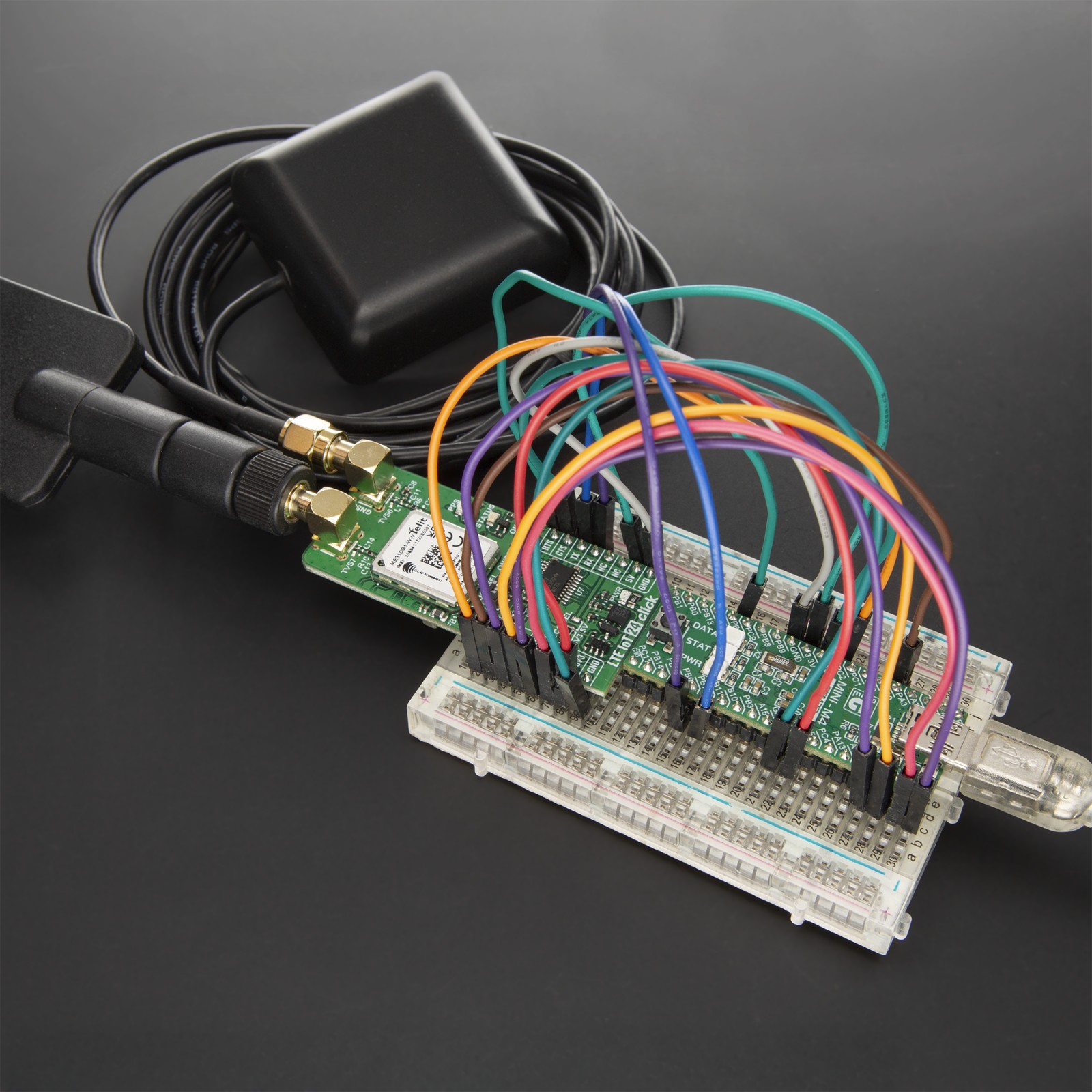 LTE IoT 24 Click - Global LTE Cat M1/NB2 Module | MIKROE-6933