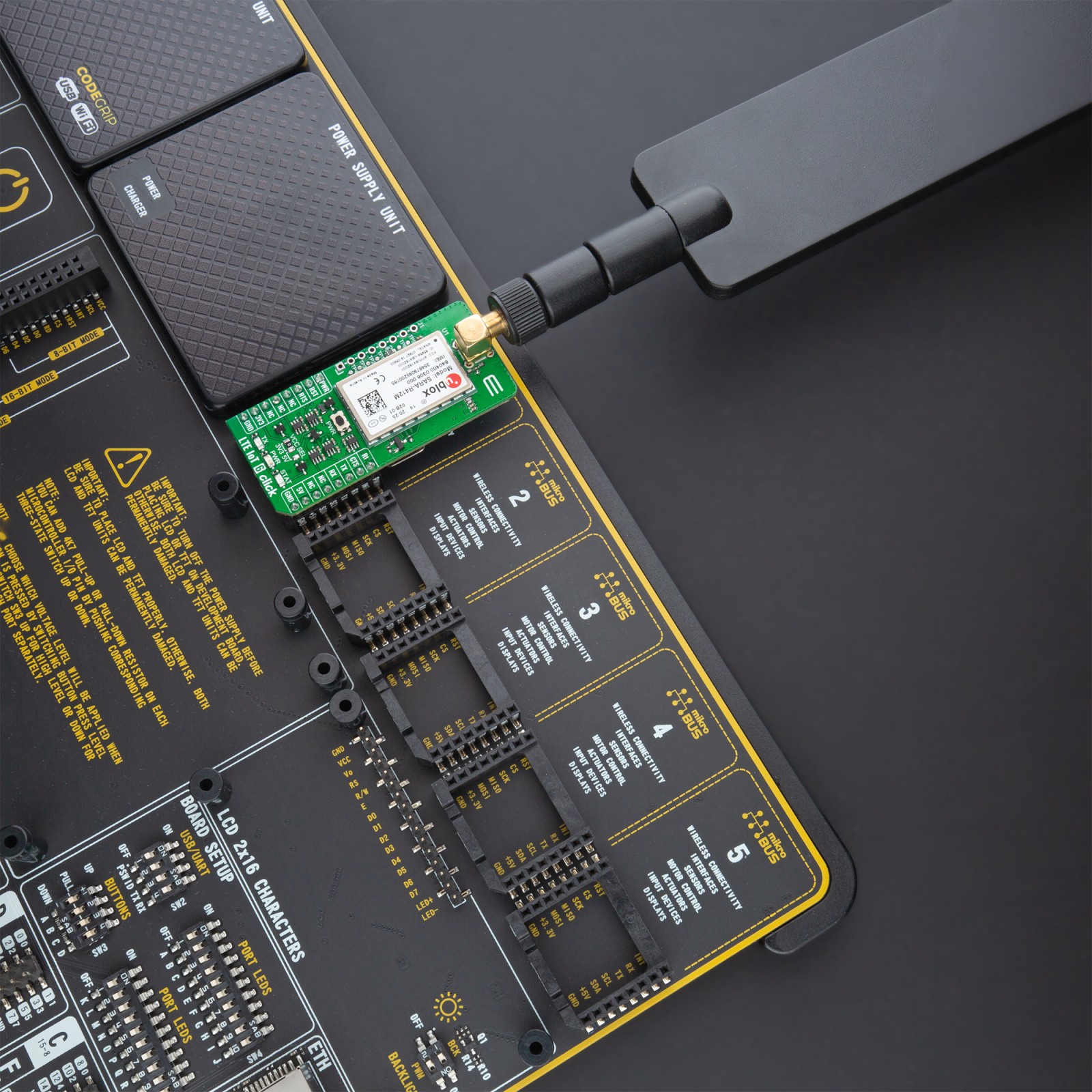 SARA-R412M LTE IoT Module | LTE IoT 6 Click | MIKROE