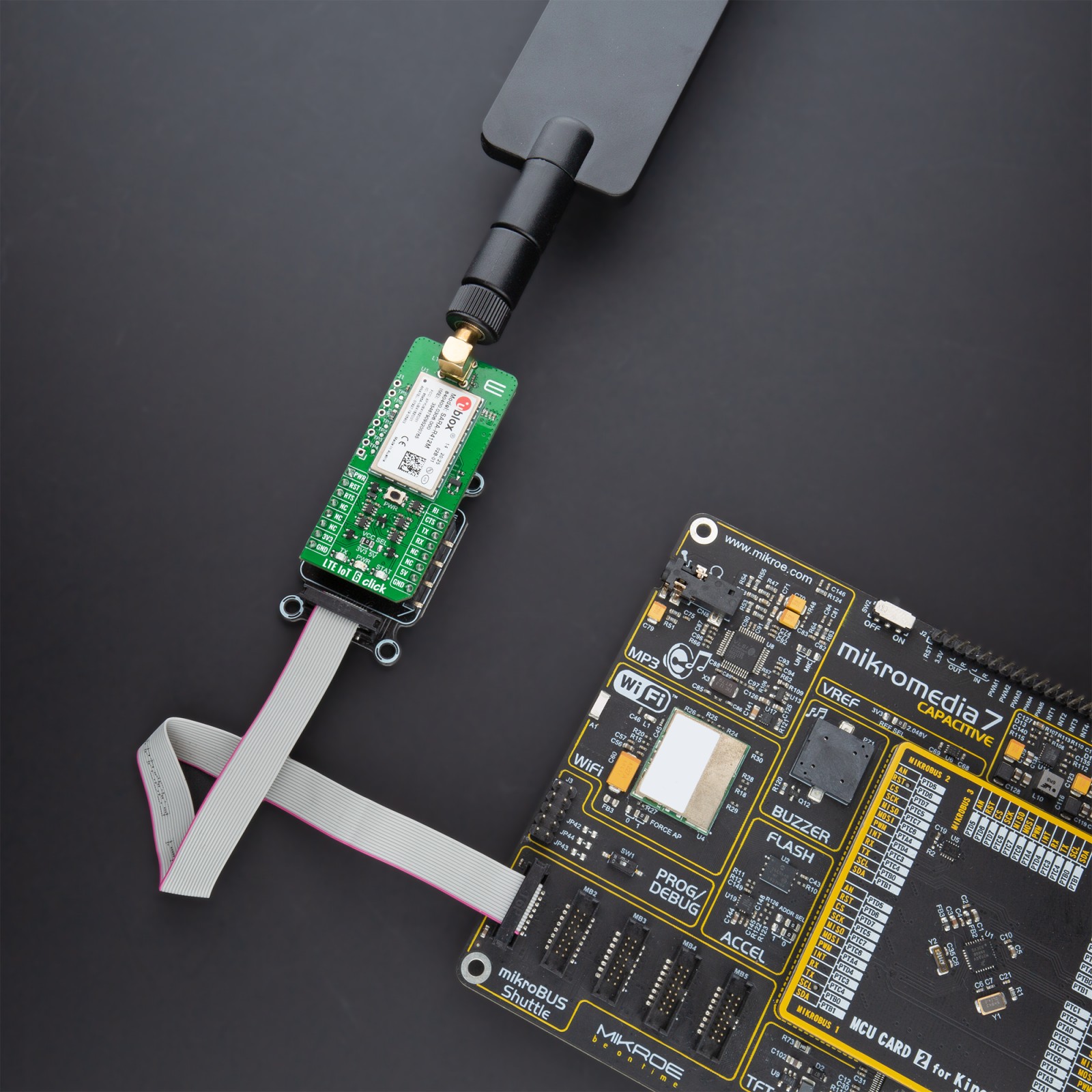 SARA-R412M LTE IoT Module | LTE IoT 6 Click | MIKROE