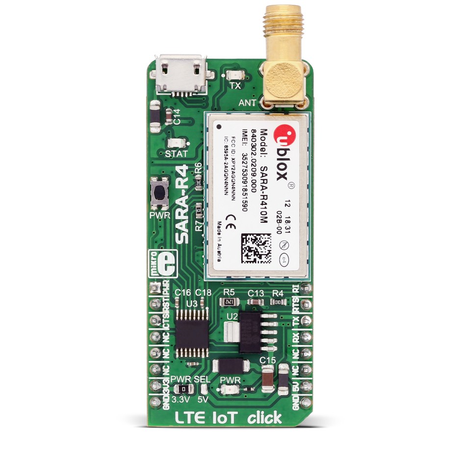 LTE IoT click | Mikroelektronika