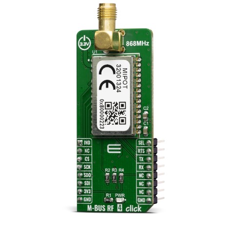 MIPOT 32001324 RF Wireless M-BUS Click board™ | MIKROE