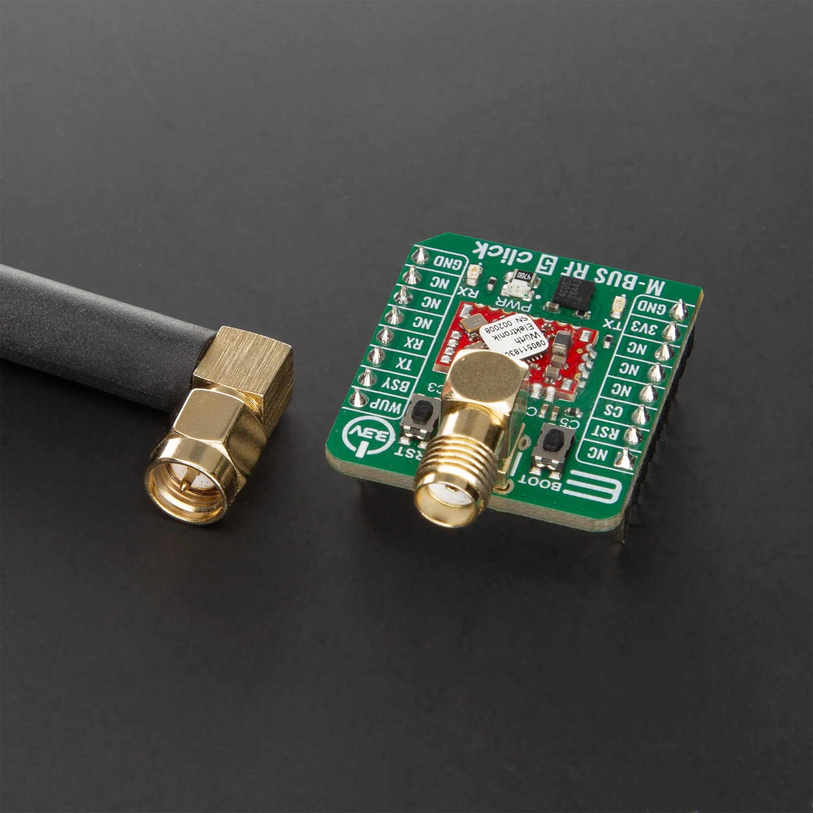 M-BUS RF 5 Click - Metis-E Wireless M-Bus module | MIKROE-6763