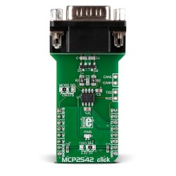 MSPとMCPのセット MCP2542 click — board with MCP2542 CAN transceiver