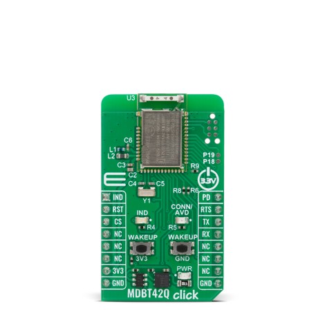 Shop Click Boards Wireless Connectivity BT/BLE MDBT42Q Click Front