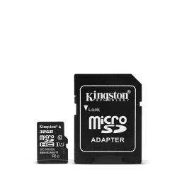 microSD card 32 GB with adapter