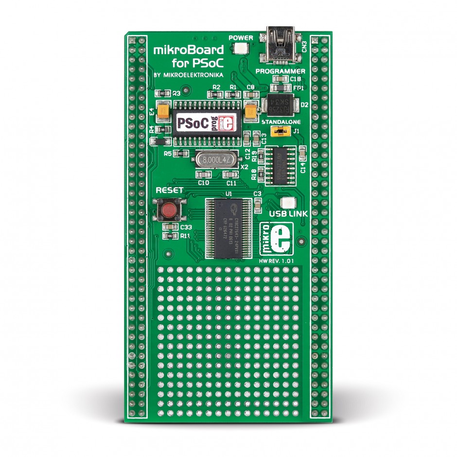 mikroBoard for PSoC with CY8C27643 fo UNIDS6 Development System