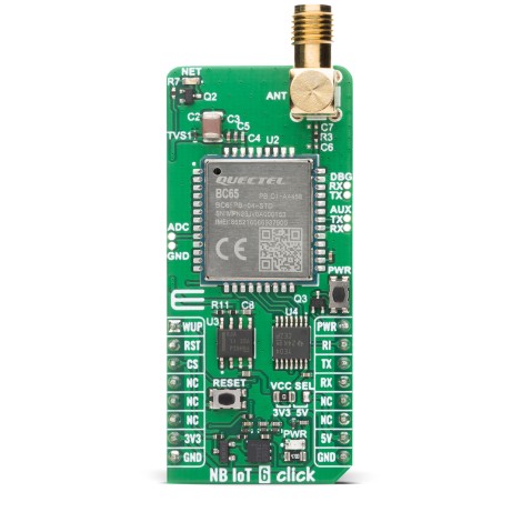 Shop Click Boards Wireless Connectivity LTE IoT NB IoT 6 Click Front