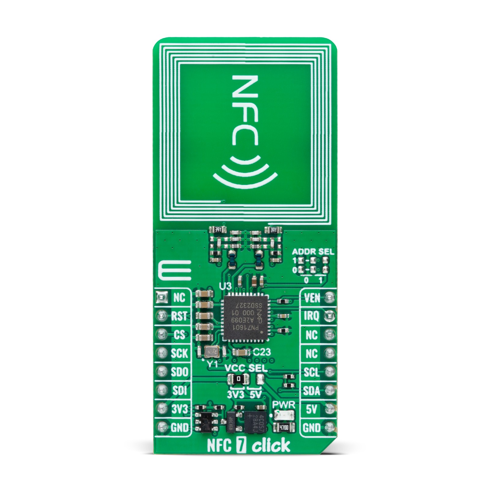 NFC 7 Click - SPI - For NFC to SPI communication | MIKROE-6452