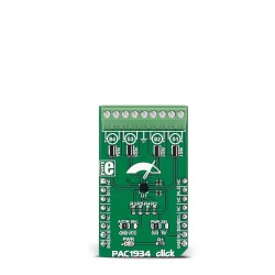 PAC1934 click - board with PAC1934 four channel energy monitor