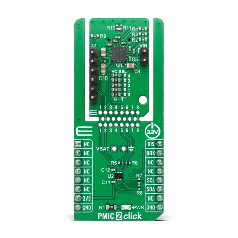 Shop Click Boards Power Management Battery charger PMIC 2 Click Front