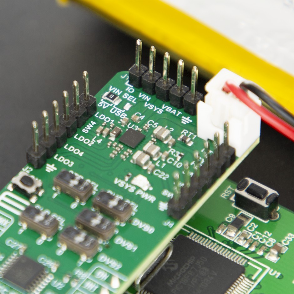 PMIC 3 Click - Multi-Rail Power Management | MIKROE-7039