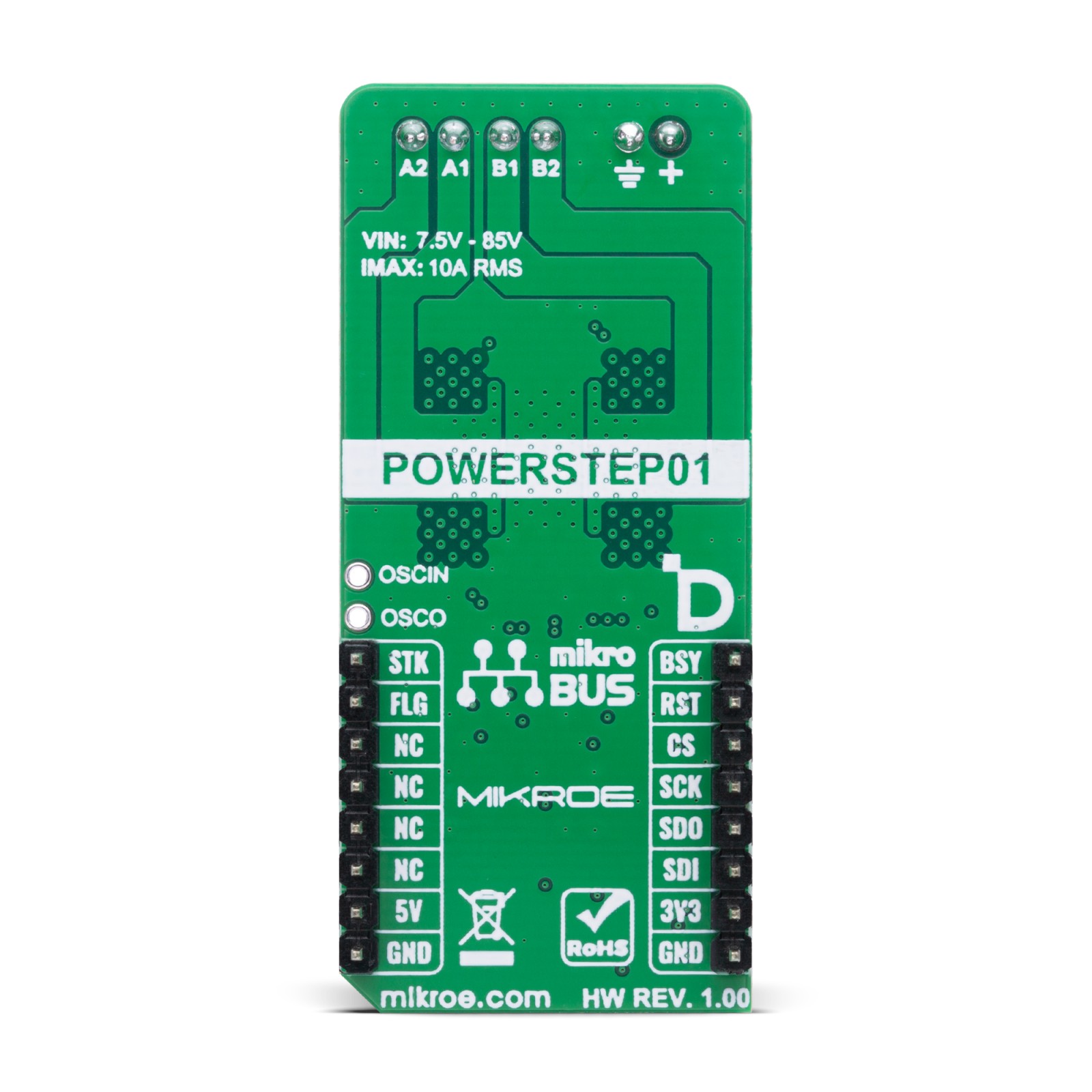 Power Step 2 Click - 1/128 microstepping controller | MIKROE-6524