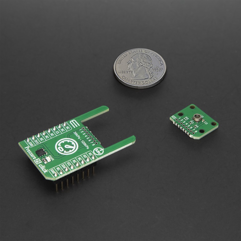 Sensor For Click Pressure 25 Click - 30-120kPa Pressure Sensor | MIKROE-6937