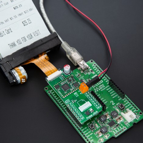 Printer Click - For control of thermal printer heads | MIKROE-6460